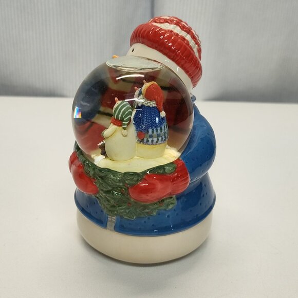Snow Globe Debbie Mumm Snowman Portraits Play Frosty The Snowman 1990s See Video - Picture 7 of 10